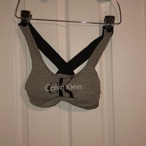 Glitter Calvin Klein sports bra